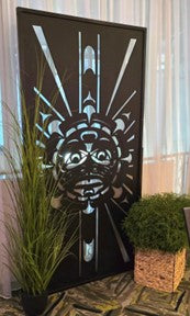 Sunburst panel