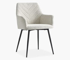 Cream staging chair